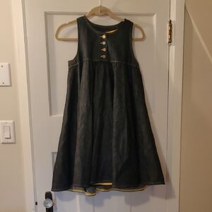 A-line Denim Dress By Swedish Designer Fraulein Von Hast